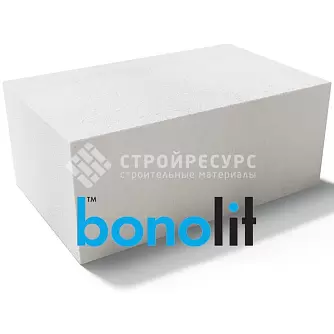 Блок Bonolit стеновой D500 B2,5 B3,5 600*300*200 в "Строй-Ресурсе"